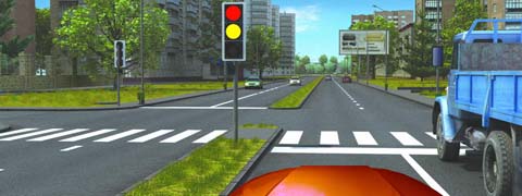При включении зеленого сигнала светофора Вы должны: